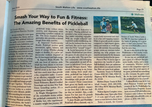 Amazing Benefits of Pickleball!